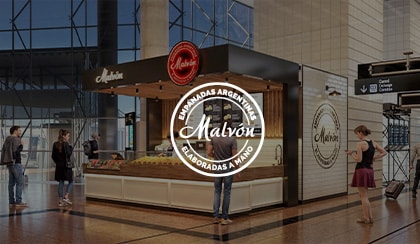 Caso éxito Menu Board Malvon